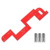 Cabinet Slotting Tool Handle Slotting Mold Arcs Slotting Suitable For Wardrobes And Kitchens Woodworking Auxiliary Tool