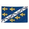 1pc Multi-size Optional Single-sided Printing, Historical Flags of Bosnia, Historical Display Flags, Traditional Flags, Vintage Flags, Classic Designs