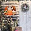 Exquisite Wooden Tags Creative Door Pendant Christmas Door Hanging Decoration  Halloween
