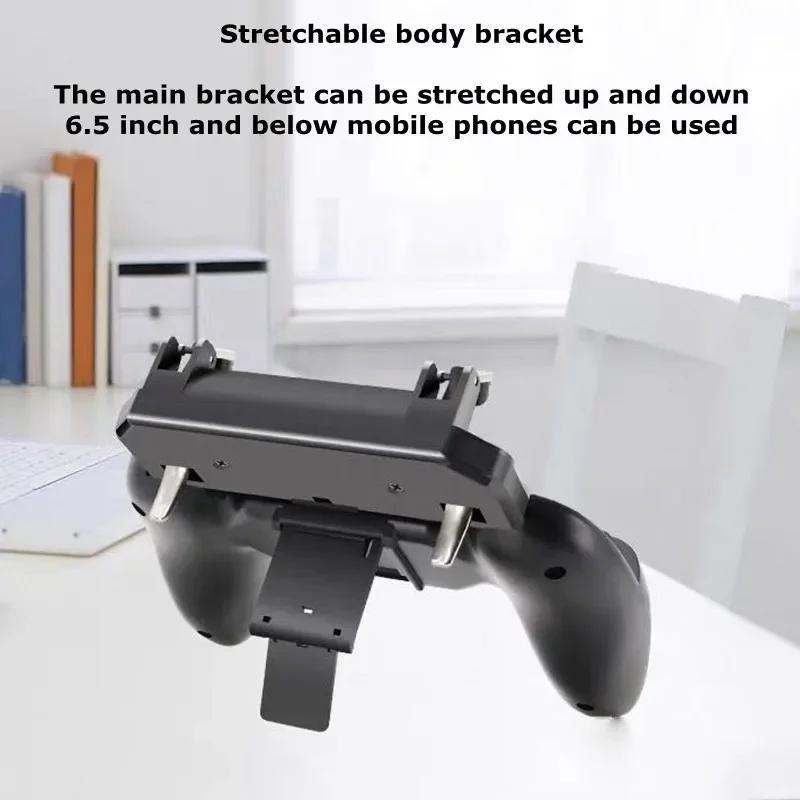1 stk Mobiltelefon ABS Holder Spilltilbehør Spillkontroller Sikte Skyte Spillpad Joystick Universal