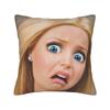 Disgusted FACE Meme Pillowcase Accessories Soft Cushion Cover Gift  Throw Pillow Case Cover Home Multiple Sizes