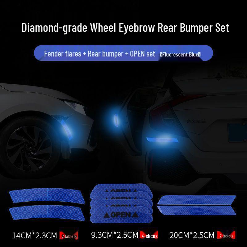 Reflective Car Door Warning & Decorative Strip