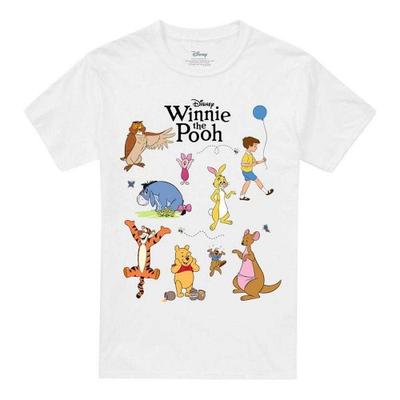 Winnie the Pooh Unisex Adult Characters T-Shirt