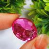 Natural Pink Ceylon Sapphire 27 Ct Oval Shape Faceted Certified Gemstone