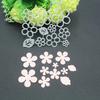Floral Die Cuts Petal Embossing Cutting Dies Templates for Kid Birthday Card Making DIY Scrapbooking Album Paper Crafts