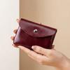 Zipper Short Wallet Hasp Mini Purse Bag Portable Leather Small Coin Pouch  Shopping