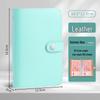 2025 Retro Financial Management Password Book: Stylish, High-Capacity Cash Storage