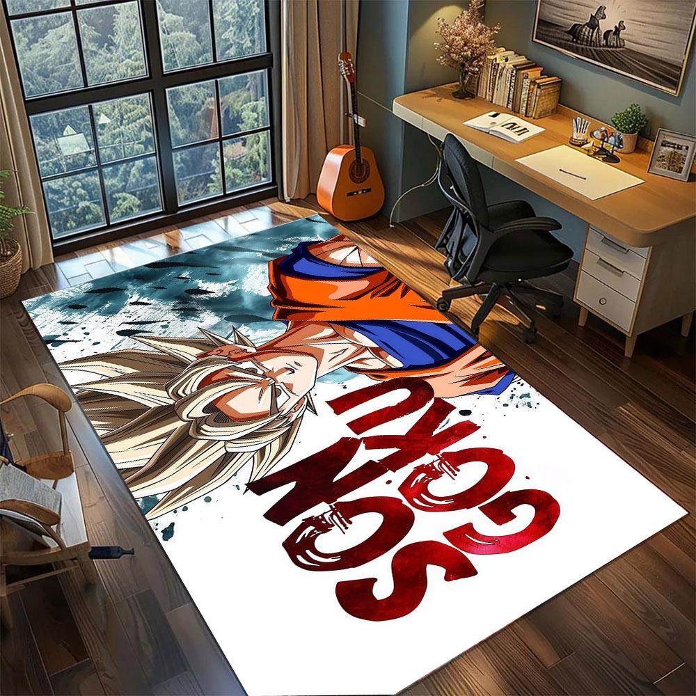 DragonBall Anime Character Carpet for Living Room Bedroom Home Decor Cool Movie Mat Play Floor Mat