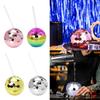 600ml Disco Ball Cups With Straw Flash Cocktail Cup Wine Whiskey Juice Straw Cup Flashlight Drinkware for Nightclub Bar