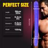 56cm Extra-long Double-headed Threaded Dildo Oversized Thick Anal Whip Sex Adult Products