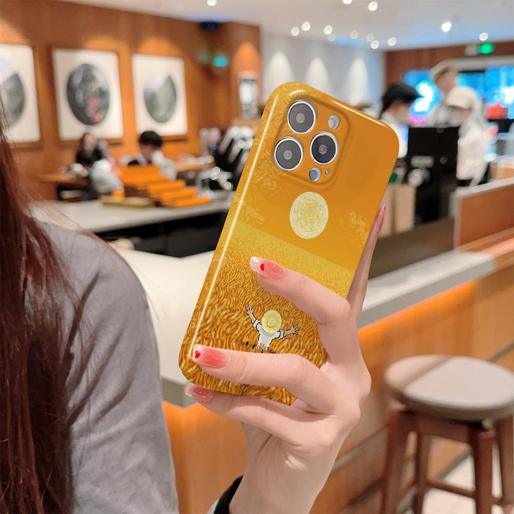 Classical Feilin Phone Case for Samsung Galaxy S20 FE 5G A52 iPhone 11 Xiaomi Redmi VIVO OPPO Realme Huawei Infinix Ultra Slim Hard Cover