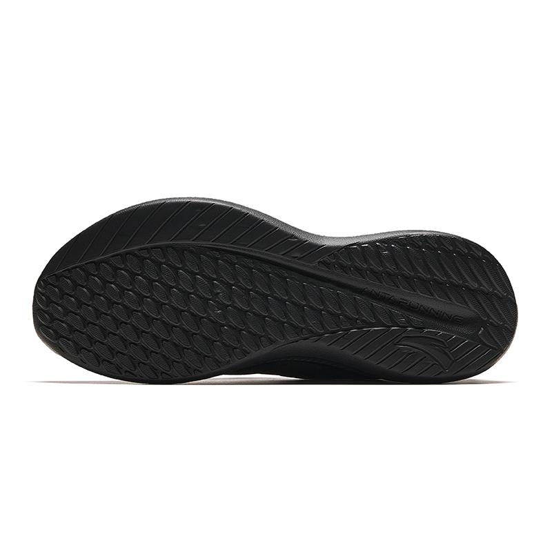 New Anta Cushioned Slip Resistant Low Top Running Shoes Men's Black Gold 912345512-7
