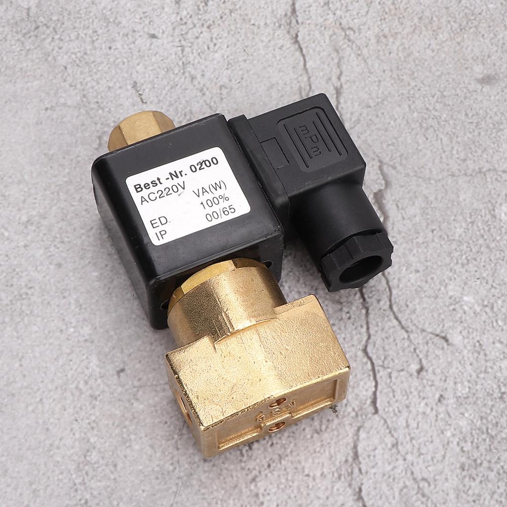 Premium Brass Normally Open Electric Solenoid Valve G1 8   Thread  (AC110V)