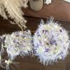 DIY Knitting Wool Soft Mixed Yarn Knitting Scarves Multi-Color Mix Weaving Mixed Floral Cute Knitting Pastoral Style 50g