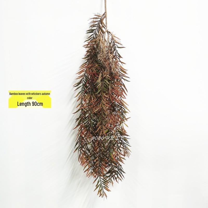 Artificial Spider Plant & Fern Hanging Decor - Trailing Green Vines for Wall & Ceiling