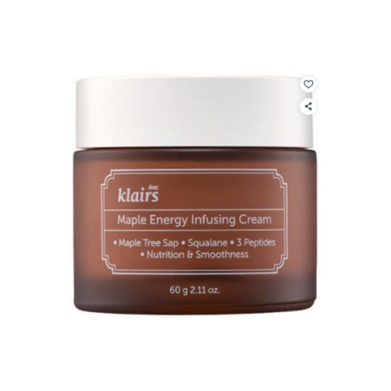 Klairs Maple Energy Infusing Cream Nourishing & Barrier Strengthening Cream 60g