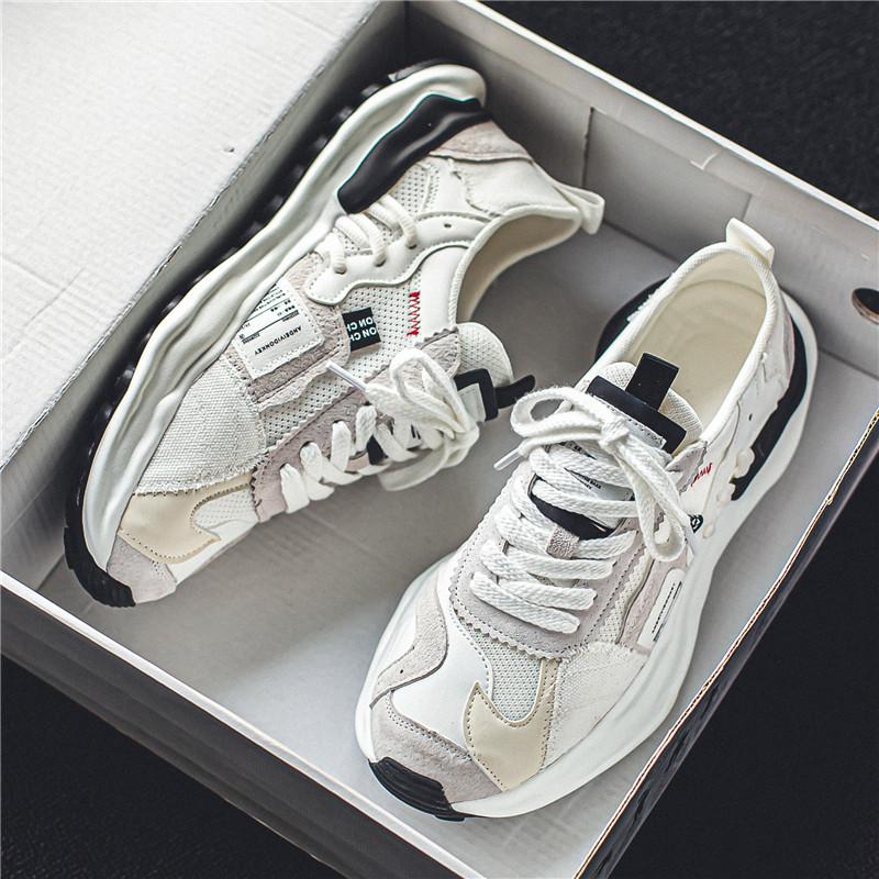 

Men s Casual Sports Shoes Korean Version Comfortable and Soft Forrest Gump Shoes Fashionable and Versatile Comfortable Soft Sole Non slip Design Fashi 39