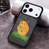 Hamster Art Phone Case for iPhone 17 16 15 Pro Max Air 14 13 12 11 Plus Shockproof Cover