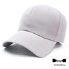 Unisex Solid Color Curved Brim Baseball Cap