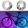 Bike Wheel Light Smart Manual USB Charging Waterproof Long Endurance Colorful Anti Rust Wheel Hub Lights for Bicycle