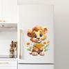 Tigers Cats Dogs Rabbits Various Animals Wall Sticker Kids Room Background Home Decoration Mural Living Room Wallpaper Decal