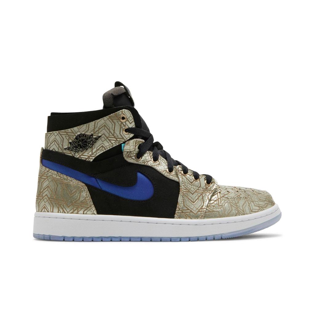 Air Jordan 1 Zoom Comfort 'Złoty Laser' (Dla obu płci) Buty do koszykówki w stylu vintage DQ0659 700
