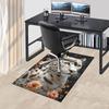 Cheetah Theme Chair Mat: Office Carpet Oversized Rug for Home Decor, Sofa Mat, Desk Protector, Gift Idea for Any Room