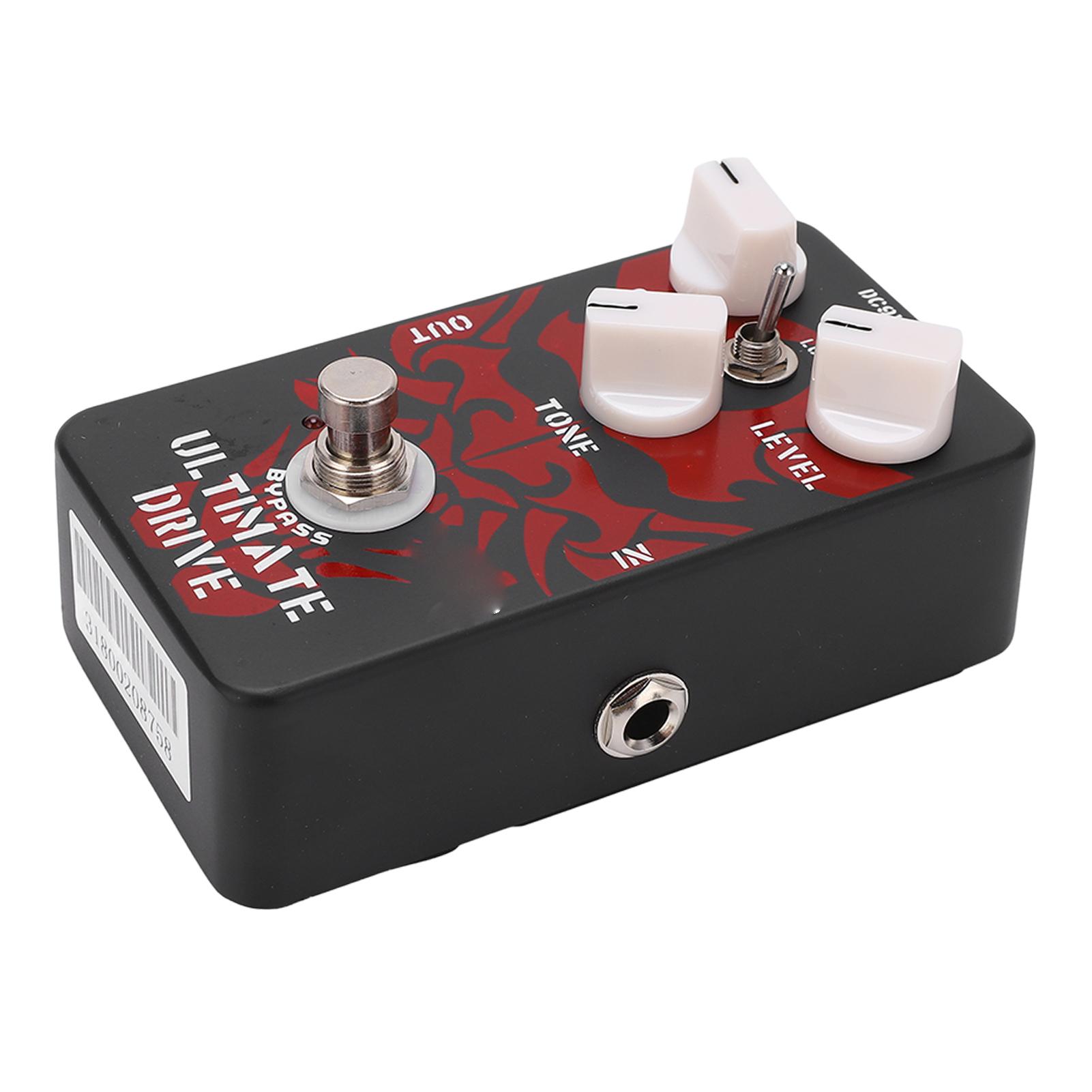 

Педаль овердрайва с богатым граничащим с эффектом обхода искажений для электрогитары JF‑02
