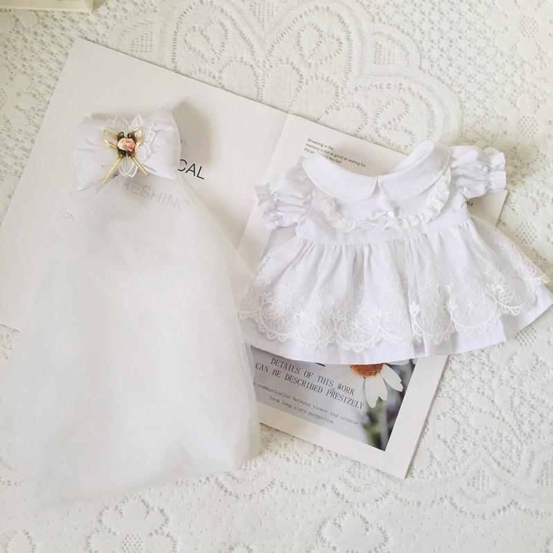 Medium 30cm Handmade Doll Clothes for Jointed Bear - S Size Belle Lulu Outfit Gift for Girls