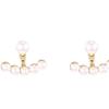Pearl Earrings Female Korean Niche Light Luxury Star with The Same High-end Stud Earrings Temperament