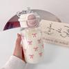 Cute Water Bottle With Straw Portable Plastic Pop-Up Cover Water Cup For Kid Kawaii Bottle Water Leak-Proof Cute Drinking Bottle