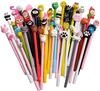 Sencoo Cute Cartoon Gel Blue Ink Assorted Kids Pens for School Student Fun Girls Kids Pens 24-Pack Pens, Styles, Birthdays, Prizes, Gifts, (Blue)