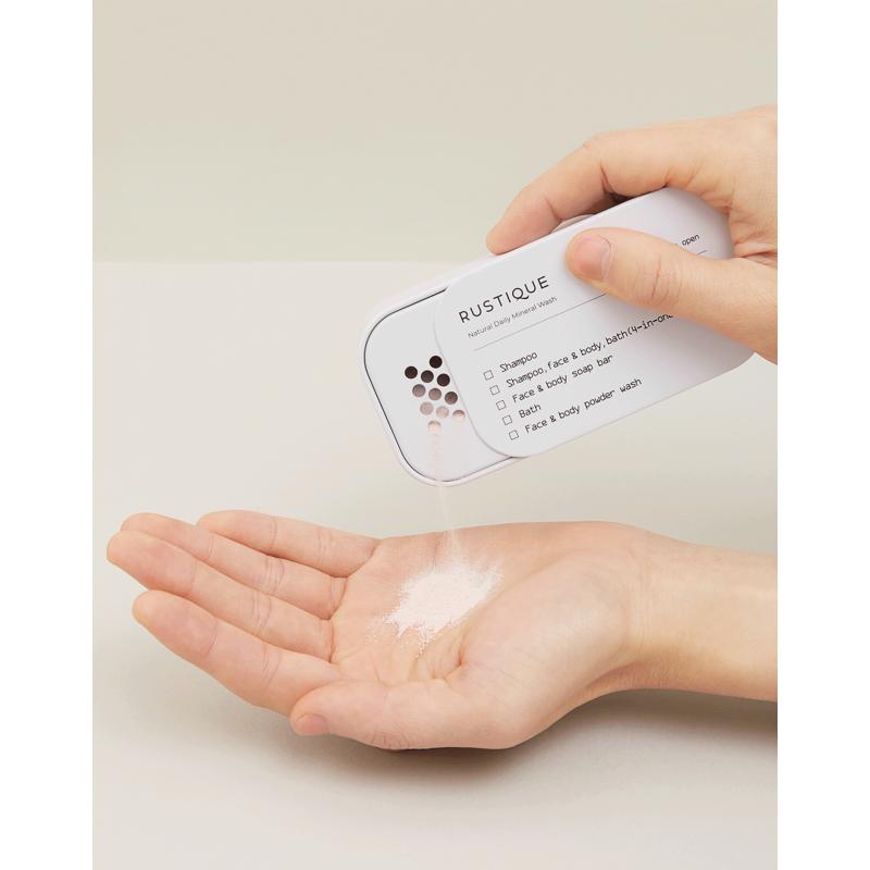 

Amazon Натуральная розовая минеральная пудра для умывания Энзимное средство для умывания 3-в-1 80г - Эксклюзивный кейс Buy only 80g refills