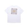 Li Ning T Shirts Men's White Crew Neck Moderate Straight Fit AHSQ541-1