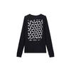 Nike Dri-Fit Letter Logo Print Long Sleeve Crew Neck T-Shirt Men Tops Black DH0714-010