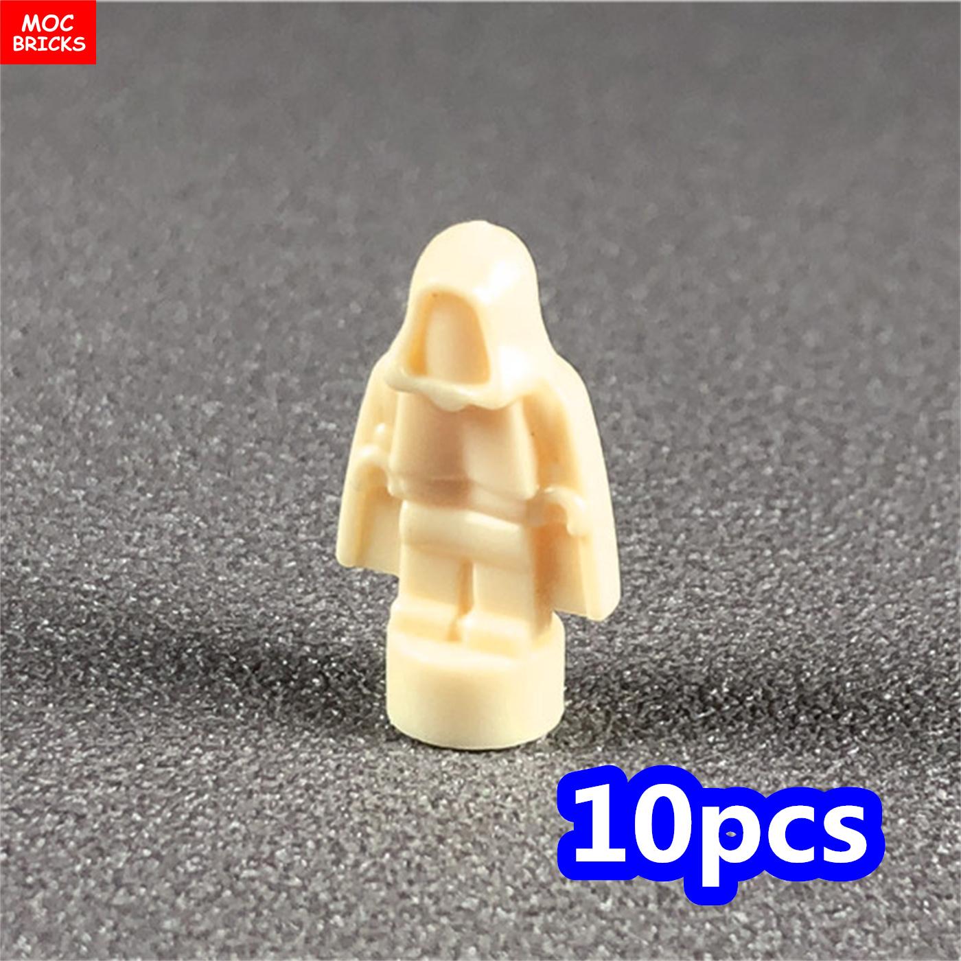 

10 шт./лот Фигурка MOC Bricks 16478 1,8 см Мини-статуя Капюшон Пустая модель Строительные блоки Пользовательские Ненапечатанные куклы Игрушки для детей