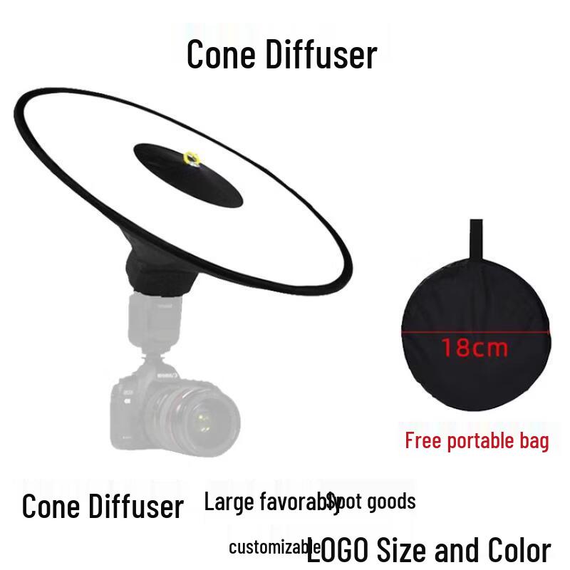 OLOEY Conical Photography Light Diffuser