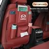 Car Seat Back Multi-pocket Storage Bag Backrest Anti-kick Pad For Mazda 3 5 6 Axela Atenza Demio CX30 CX5 CX7 CX8 CX9 MX5 BT50