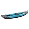 Kayak Plegable para 2 Personas Portátil Protección Solar PVC Grueso Canoa Inflable para Pesca