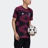 adidas Fußballtrikots Herren Schwarz Moderate Gerade Passform FT9648