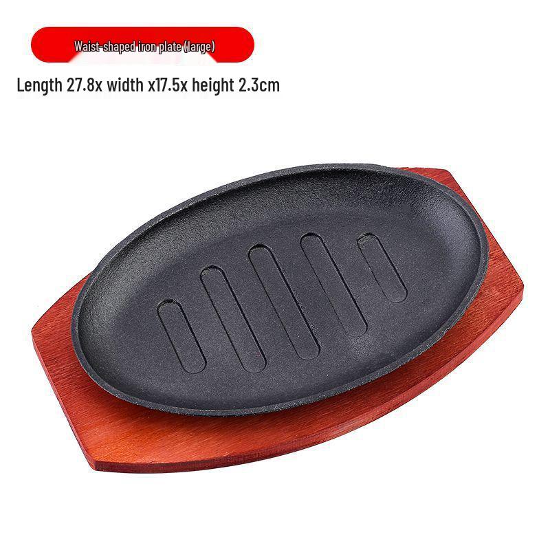 Cast Iron Griddle & Grill Pan for Fish, Steak & More