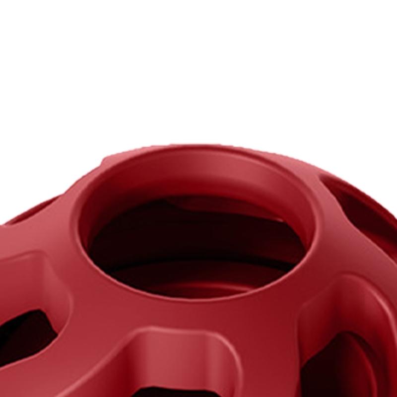 Dog Chew Toy for Small To Large Breeds Leak Food Fillable Treat Ball Teether Silicone Training Toy To Relieve Boredom
