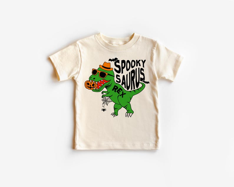 Dinosaur Spooky saurus Halloween shirt for kids, Trick rawr treat shirt, kids Halloween outfit, t rex for kids 140