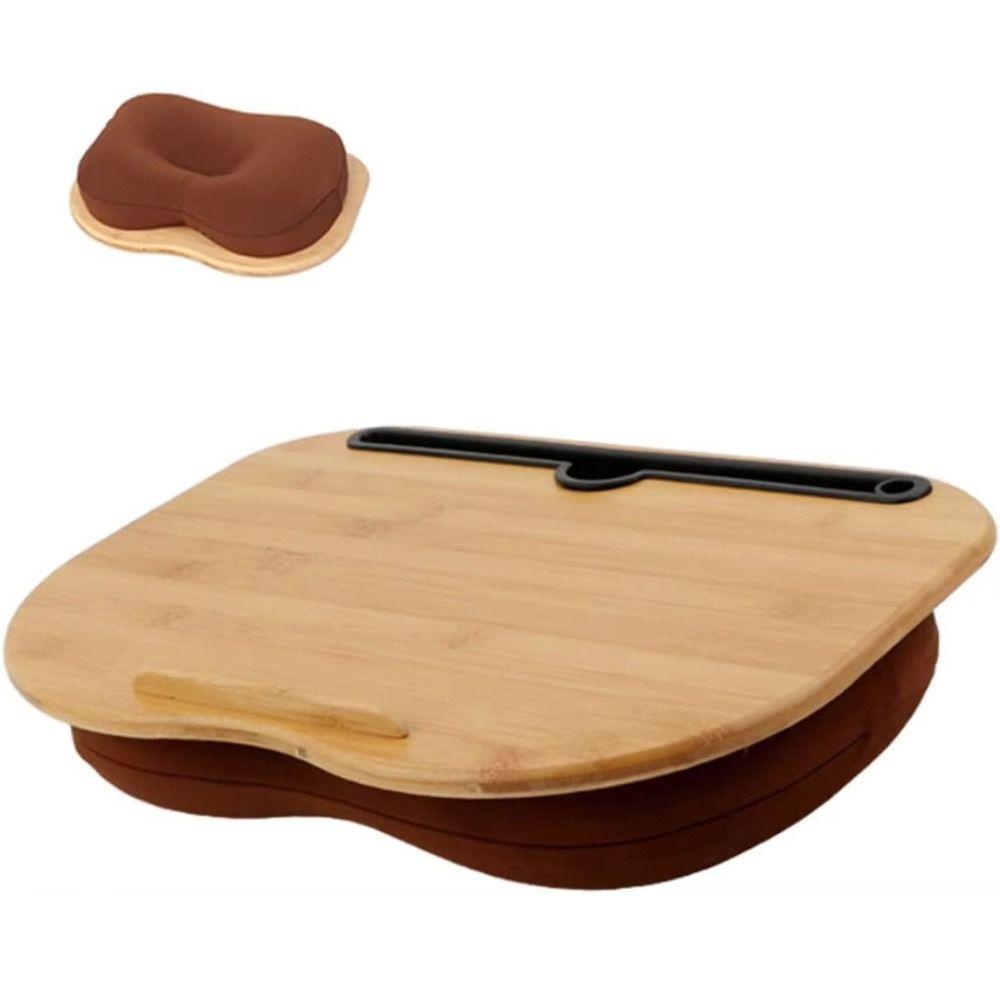 With Card Slot Laptop Table Adjustable Computer Table Multifunctional Lap Desk