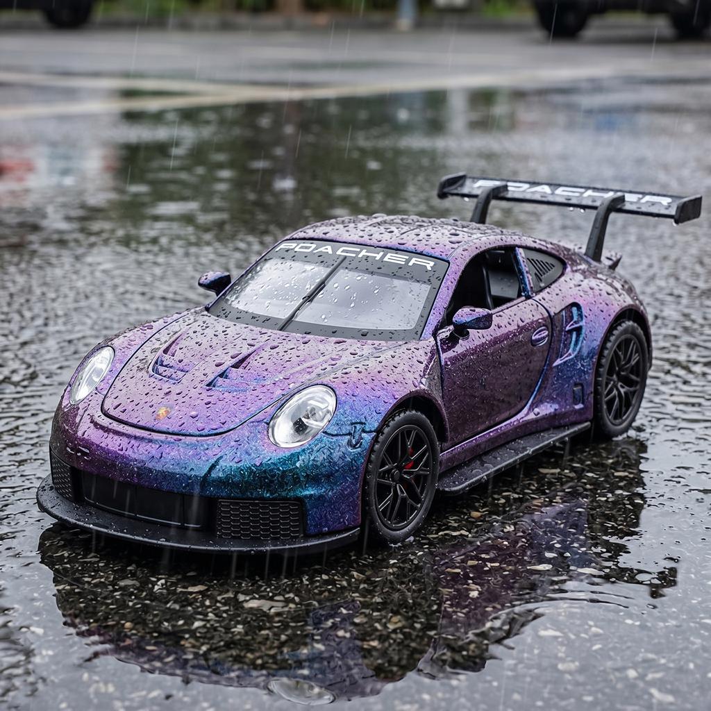 1:32 Porsche 911 GT3 RS Track Edition Sports Car Alloy Diecast Model Car Home Decoration & Collectibles Hobby Display Ornaments