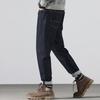 Spring and Autumn Dark Jeans Men's Loose Straight American Casual Retro Trousers Pants