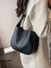 Vintage Handbags For Women Fashion Texture Pu Leather Shoulder Crossbody Bag Large Capacity Female Bucket Totes New