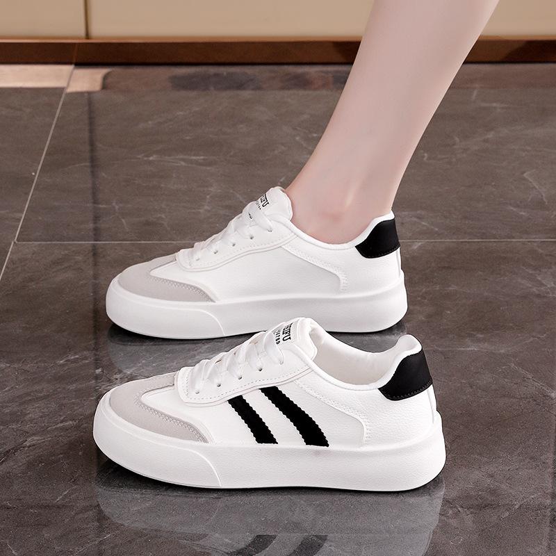 

Little white shoes women s spring new women s shoes 2025 student soft-soled casual sports board shoes flat-soled women s shoes tide RF707 35