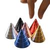 Gyroscopes Fingertip Spherical Toys Desktop Conical Gyroscopes Hand Spinner Fingertip Metal Alloy Gyro Stress Easing Adult Toys