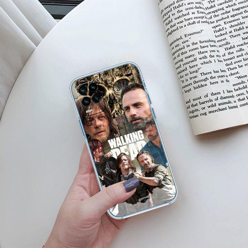 TWD Walking Dead Transparent Phone Case for Samsung Galaxy A04 A04S A14 A23 A34 A54 M23 M33 M52 M53